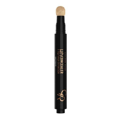 Golden Rose HD Concealer: SPF 15, Soft Focus & Light Diffusing for Flawless, Bright, Radiant Skin - 3ml