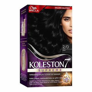 Koleston Wella Supreme: Intense Black Hair Dye Kit - 100% Gray Coverage, Long Lasting Color & Hair Repair Koleston Wella: Intense Black Hair Dye - Gray Coverage & Repair Koleston hair dye, black hair dye, intense black hair color, hair dye kit, gray hair coverage, hair care hair dye, long lasting hair color, shiny black hair, Wella hair color, hair color, hair dye, black hair, gray coverage, hair repair, hair treatment, at-home hair color, DIY hair dye, permanent hair color, hair coloring, beauty, personal 