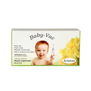 Baby-Vac Nasal Aspirator for Newborns - Ergonomic Design | Safe and Easy
