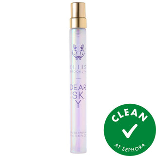 DEAR SKY Eau de Parfum by Ellis Brooklyn - Fresh Florals Perfume for Women DEAR SKY Eau de Parfum - Fresh Florals Perfume Eau de Parfum, Fresh Florals fragrance, Clean fragrance, Women's perfume, Modern fruity floral scent, Perfume for women, Floral scents, Fruity fragrances, Unique perfume, Iridescent bottle, Allure Best of Beauty award winner, Ellis Brooklyn, Women's fragrances, Fresh scents