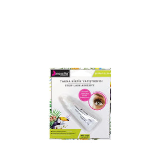 Nascita False Eyelash Adhesive - Transparent Eyelash Glue 2.5g for Secure Application Nascita False Eyelash Adhesive - Transparent Glue 2.5g false eyelash adhesive, transparent eyelash glue, eyelash glue 2.5g, Nascita eyelash adhesive, cosmetic adhesive, beauty products, makeup essentials, lash care, beauty tools, false eyelashes, eyelash application, cosmetic products