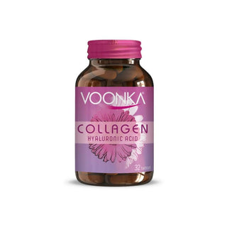 voonka beauty collagen hyaluronic acid tablets, collagen supplement tablets packaging, ingredients of voonka collagen tablets Voonka Beauty Collagen Hyaluronic Acid - 32 Tablets Voonka Beauty Collagen Tablets - 32 Count voonka, collagen-supplement, hyaluronic-acid, beauty-supplements, skincare, health-conscious, dietary-supplement, skin-health, wellness, ai-generated