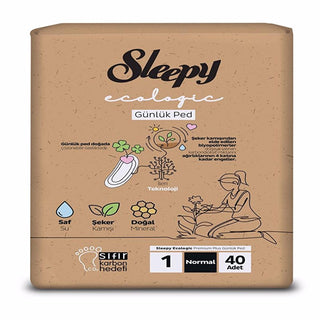 sleepy ecologic super normal pads packaging, eco-friendly feminine hygiene products, comfortable and safe pads for women Sleepy Ecologic Super Normal Pads - Eco-Friendly & Comfortable | 40 Count Sleepy Ecologic Super Normal Pad 40 Count | Eco-Friendly sleepy, eco-friendly, feminine-hygiene, women-products, biopolymer, natural-materials, comfortable-pads, daily-use, eco-conscious, ai-generated