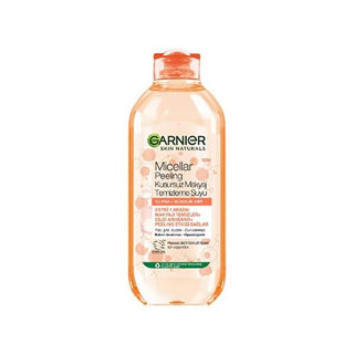Garnier Micellar Cleansing Water with Gentle Exfoliation - 3-in-1 Makeup Remover, Cleanser & Peeling Effect for Smoother Skin Garnier Micellar Cleansing Water - 3-in-1 Makeup Remover & Exfoliator Micellar cleansing water, Makeup remover, Gentle exfoliation, Garnier skincare, PHA and Glycolic acid skincare, Skincare routine, Sensitive skin products, Multi-functional skincare, Cosmetic cleansing, Skincare essentials