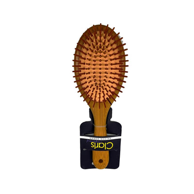 Claris Oval Bamboo Brush C-20427 - Eco-Friendly Cleaning Tool for Sustainable Household