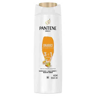 Pantene 3-in-1 Repair & Protection Shampoo - Nourishes & Strengthens Damaged Hair, Eco-Friendly Packaging Pantene 3-in-1 Shampoo for Damaged Hair Repair Pantene shampoo, repair and protection hair care, 3-in-1 shampoo, eco-friendly hair care products, damaged hair repair shampoo, sulfate-free shampoo alternative, hair nourishment, hair repair, eco-conscious hair products, travel hair care, simplified hair routine, Active Pro-V Nutrients, Swiss Vitamin Institute tested, recycled plastic packaging