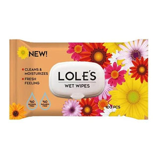 Lole's Gentle Wet Wipes - 100 Count, Paraben-Free, Alcohol-Free, Ultra Soft for Sensitive Skin Lole's Gentle Wet Wipes - Paraben-Free & Alcohol-Free wet wipes, baby wipes, gentle cleansing wipes, paraben-free wipes, alcohol-free wipes, sensitive skin care, baby care products, personal hygiene products, ultra soft wipes, thick and strong wipes, natural ingredients, non-irritating products