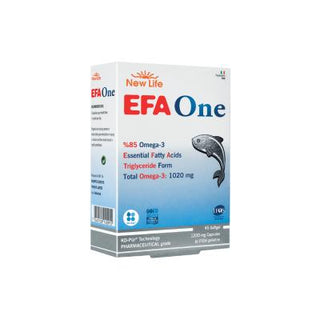 New Life Efa One: High Potency Omega 3 Fish Oil Supplement - 1020mg EPA DHA, Gluten & Lactose-Free, Anchovy & Sardine Oil, Fish Gelatin Capsules New Life Efa One Omega 3: High Potency Fish Oil - Gluten & Lactose-Free Omega 3 supplement, fish oil capsules, high potency omega 3, EPA DHA supplement, gluten-free omega 3, lactose-free omega 3, anchovy sardine oil, fish gelatin capsules, omega 3 fatty acids, New Life Efa One, Omega-3, Fish Oil, EPA, DHA, Gluten-Free, Lactose-Free, Dietary Supplement, Health Suppl