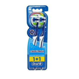 Oral-B Deep Clean Toothbrush - Extra Long Bristles, Medium Hardness Oral-B Deep Clean Toothbrush electric toothbrush, deep clean toothbrush, Oral-B toothbrush, interdental cleaning, oral hygiene, extra-long bristles, medium hardness, buy one get one free, oral care, dental hygiene, toothbrush, Oral-B Complete Deep Clean