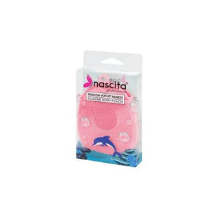 nascita silicone body sponge, nascita body sponge in use Nascita Silicone Body Sponge - 04 Nascita Silicone Body Sponge - 04 nascita, silicone-body-sponge, body-care, gentle-cleansing, bath-accessory, exfoliating-sponge, personal-care, everyday-use, ai-generated, skincare