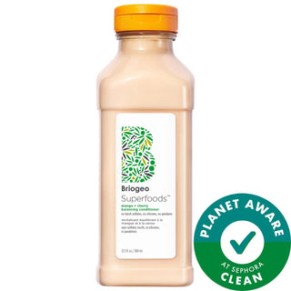 Briogeo Superfoods Mango + Cherry Oil Control & Balancing Conditioner - Natural Hair Conditioner for Oil Control and Nourishment Briogeo Oil Control Conditioner - Natural & Vegan Hair Care natural hair conditioner, oil control conditioner, vegan hair care, sustainable beauty products, silicone-free conditioner, papaya enzyme hair treatment, clean beauty, eco-friendly hair care, hair nourishment, oil balancing, gluten-free hair products, cruelty-free beauty, recyclable packaging, healthy hair, vibrant locks