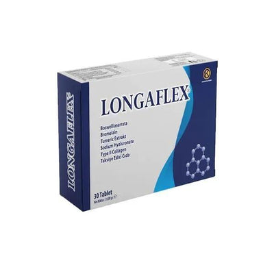 Longaflex Joint Health Supplement - Natural Anti-Inflammatory Relief with Boswellia, Bromelain, Turmeric Curcuminoids, H