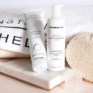 Institut Esthederm Osmoclean Gentle Facial Cleansing Gel: Deep Pore Cleanser for Oily & Combination Skin | Sebum Control & Makeup Removal Institut Esthederm Cleansing Gel: Oily Skin & Pore Cleanser cleansing gel for oily skin, gentle facial cleanser, pore cleansing gel, sebum control face wash, Institut Esthederm cleanser, oil reducing face cleanser, deep pore cleanser, makeup removing cleansing gel, facial cleanser for combination skin, non-drying face wash, facial cleanser, face wash, oily skin, combinati