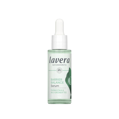 Lavera Barrier Balance Serum: Natural Strengthening Facial Serum for Sensitive Skin | Restore and Protect Your Skin Barr