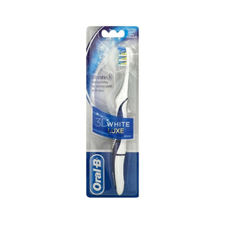 Oral-B Electric Toothbrush - 3D White Luxe Pulsar Vibrating Toothbrush for Advanced Oral Care Oral-B 3D White Luxe Pulsar Electric Toothbrush - Advanced Oral Care Electric Toothbrush, Oral-B 3D White, Vibrating Toothbrush, Luxe Pulsar Toothbrush, Advanced Oral Care, Oral Hygiene, Dental Care, Plaque Removal, Gingivitis Prevention, Whiter Smile, Healthy Gums, Premium Toothbrush, Professional Dental Cleaning, Sensitive Teeth, Sensitive Gums