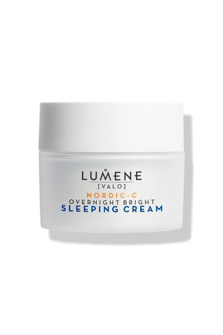 Lumene Overnight Bright Sleeping Cream - Vegan, Paraben-Free, 1.69 fl oz Brig...