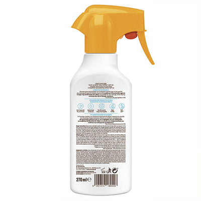 Carroten Kids SPF50 High Protection Sunscreen Spray: Hypoallergenic, Water Resistant, Broad Spectrum Protection for Sens