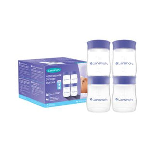 Lansinoh Breast Milk Storage Bottles Set of 4 - BPA Free, Dishwasher Safe, Compatible with Lansinoh Breast Pumps Lansinoh Breast Milk Storage Bottles - BPA Free & Dishwasher Safe Breast milk storage bottles, Lansinoh breast milk storage, BPA free baby products, Breast pump compatible storage, Safe breast milk storage solutions, Breastfeeding support, New mom essentials, Baby feeding solutions, Breast milk storage, Lansinoh, Baby products, Parenting essentials
