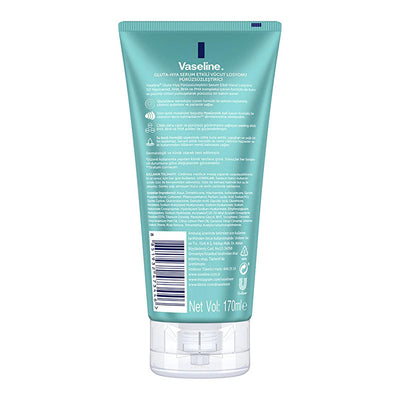 Vaseline Gluta-Hya Smooth Body Lotion: Brighten, Smooth, & Hydrate Dry Skin | Niacinamide, AHA, BHA, PHA, Hyaluronic Aci