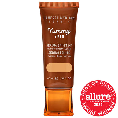 Yummy Skin Soothing Serum Skin Tint Foundation with Peptides + Ceramides - Hydrating Tinted Serum for Natural Dewy Cover