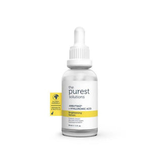 The Purest Solutions Brightening Serum: 2% Arbutin + Hyaluronic Acid for Radiant, Even Skin Tone | Dark Spot & Hyperpigmentation Treatment Brightening Serum: Arbutin + Hyaluronic Acid | The Purest Solutions brightening serum, arbutin serum, hyaluronic acid serum, skin brightening, even skin tone, hyperpigmentation treatment, dark spot remover, radiant skin, The Purest Solutions Serum, skin discoloration, aloe vera, grapefruit peel water, skincare, beauty, face serum, dark spot corrector, gifts for her, gift