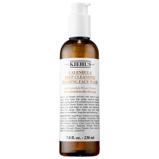Calendula Deep Clean Foaming Face Wash - Gentle, Non-Drying Cleanser for Oily Skin, Paraben-Free Calendula Face Wash for Oily Skin - Gentle & Non-Drying Calendula Face Wash, Gentle Face Cleanser, Oily Skin Care, Paraben-Free Skincare, Natural Face Wash, Skincare for Combination Skin, Sensitive Skin Products, Non-Drying Face Wash, Calendula Extract, Glycerin, Lightweight Gel Formulation