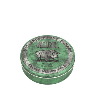 Reuzel Green Pomade Grease 340g - Strong Hold Hair Styling for Men Reuzel Green Pomade Grease 340g - Strong Hold Reuzel Green Pomade, Hair styling products, Strong hold pomade, Men's grooming, Hair grease, Reuzel, Green Pomade, Hair care, Styling products, Men's hair care, Grooming essentials