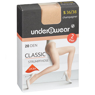 Sheer Tights 20 Den - Champagne Color | Size 36/38