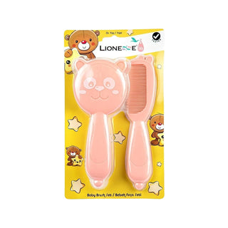 Lionesse Baby Hair Brush Set - Gentle Infant Hair Care & Grooming Solution Lionesse Baby Hair Brush Set for Gentle Infant Care baby hair brush, baby grooming, infant hair care, baby brush set, gentle baby hair brush, baby grooming tools, infant grooming, baby care products, gentle hair care, soft baby brush