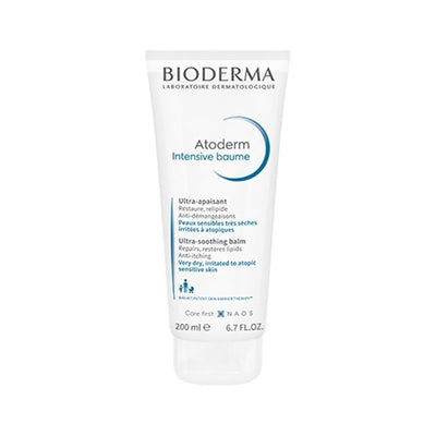 Bioderma Atoderm Intensive Balm 200ml - Hypoallergenic Moisturizing Cream for Dry, Atopic Skin