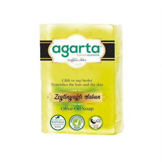 Agarta Handmade Natural Soap with Olive Oil - Gentle Care | 4.4 oz