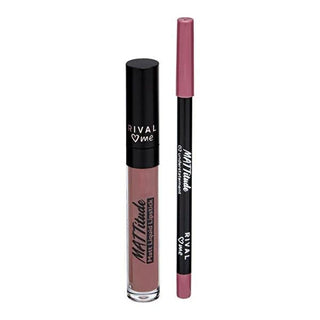 Rival Loves Me Matte Liquid Lipstick & Pencil Duo - Long Lasting Lip Color, Creamy Texture, Lip Care Products Rival Loves Me Matte Lipstick & Pencil - Long Lasting matte liquid lipstick, lip care products, long-lasting lip color, makeup for lips, cosmetic lip pencil, lipstick and pencil duo, creamy lip texture, vibrant lip color, durable lip finish, coordinated lip look, low maintenance lip color, professional makeup, beauty essentials, cosmetics, lip care, makeup, beauty products