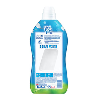 Vernel Max Taze Lale Concentrated Laundry Softener - 1440ml, Long-Lasting Freshness & Softening for Clothes