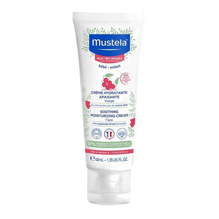 Mustela Soothing Moisturizing Cream - Gentle, Organic Face Moisturizer for Sensitive Skin - 40ml Mustela Soothing Moisturizing Cream for Sensitive Skin Mustela Soothing Moisturizing Cream, Sensitive skin face cream, Organic skincare products, Natural face moisturizer, Schizandra face cream, Gentle moisturizer, Natural skincare, Sensitive skin care, Organic face cream, Moisturizing cream, Face cream for sensitive skin