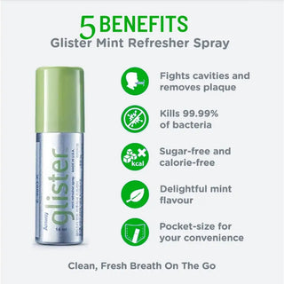 Amway Glister Refresher Spray 6-Pack Glister Mouth Freshener