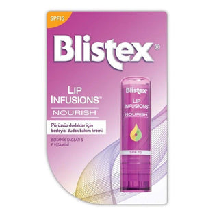 Blistex Lip Infusions Nourish - Nourishing Lip Balm with SPF15 Sun Protection Blistex Lip Infusions Nourish - SPF15 Lip Balm Lip care, Nourishing lip balm, SPF15 lip protection, Lip infusions, Blistex, Lip balm with SPF, Dry lip solution, Chapped lip relief, Healthy lip care, Cosmetic lip care, Moisturizing lip balm, Sun protection for lips, Lip nourishment, Lip protection, Beauty and personal care