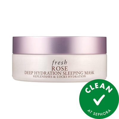 Rose Deep Hydration Sleeping Mask - Vegan, Cruelty-Free Overnight Hydration for Dry, Dull Skin