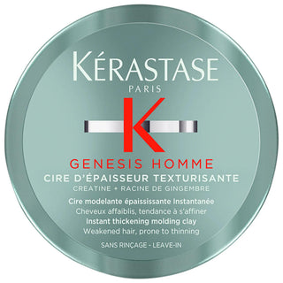 Genesis Homme Light-Hold Styling Wax Pomade for Men - Non-Greasy, Hair Thickening Product Genesis Homme Light-Hold Styling Wax Pomade for Men men's styling wax pomade, light hold hair styling, non-greasy hair product, hair thickening product, men's grooming hair care, hair care for men, styling products for fine hair, non-sticky hair wax, men's hair styling, hair volumizing products, Genesis Homme, hair styling for thinning hair