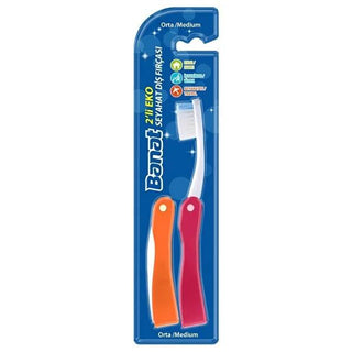 Banat Travel Toothbrush Set (2-Pack): Compact & Portable Manual Toothbrushes for Travel, Work & Home Oral Hygiene Banat Travel Toothbrush Set - Portable Oral Hygiene On-The-Go travel toothbrush, portable toothbrush, compact toothbrush, manual toothbrush, toothbrush set, travel oral hygiene, work toothbrush, on-the-go toothbrush, travel, hygiene, oral care, dental care, compact design, set of 2, travel size, work, home, cleaning, teeth cleaning, personal care, health, travel essentials, gifts, stocking stuff