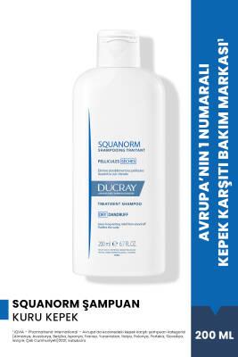 Ducray Squanorm Sec Shampoo 200 Ml - Anti-Dandruff Shampoo for Dry Dandruff Relief, Scalp Care, Dry Scalp Relief Ducray Squanorm Sec Shampoo 200 Ml - Anti-Dandruff Solution Anti-Dandruff Shampoo, Dry Dandruff Treatment, Ducray Squanorm Sec Shampoo, Scalp Care, Dry Scalp Relief, Hair Care, Cosmetic, Shampoo for Dry Dandruff, Dandruff Relief, Scalp Treatment, Hair Treatment, Ducray Products