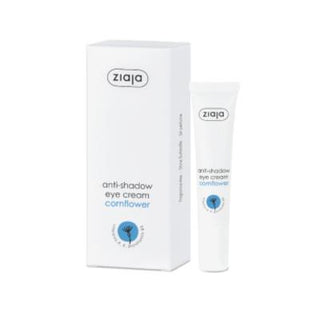 Ziaja Eye Cream with Centaurea Cyanus Extract - Dark Circle & Fine Wrinkle Reduction, Vegan & Fragrance-Free, 0.51 fl oz Ziaja Eye Cream - Dark Circle & Fine Wrinkle Reducer Eye Cream, Dark Circle Reduction, Fine Wrinkle Reduction, Vegan Skincare, Fragrance-Free Products, Centaurea Cyanus Extract, Provitamin B5, Vitamin A, Skincare for Sensitive Skin, Anti-Aging Eye Care, Natural Skincare, Ethical Beauty Products, Under Eye Cream, Moisturizing Eye Cream