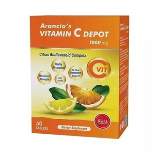 Arancio's Vitamin C Depot 1000 mg 30 Tablets
