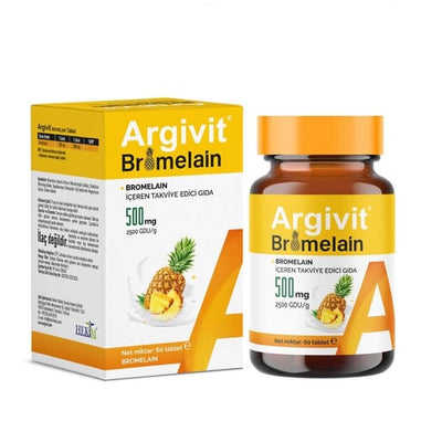 Hekim İlaç Argivit Bromelain 60 Tablet