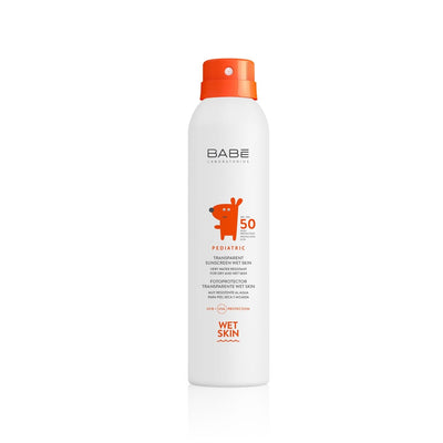 Babe Pediatric Wet Skin Sunscreen SPF 50+: Ultimate Sun Protection for Kids, Easy Application on Wet Skin, Gentle Formul