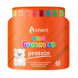Atavit Kids Protein Gummies for Daily Nutrition 60 Count