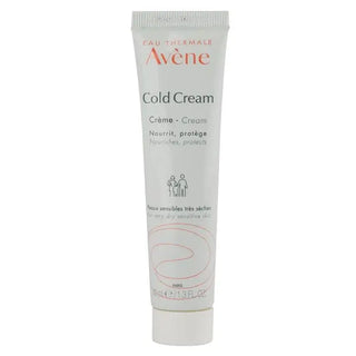 Avene Cold Creme Moisturizing Cream for Dry Skin - Soothing, Vitamin A Rich, Gentle Skincare for All Ages