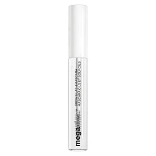 wet n wild mega clear mascara tube, wet n wild mascara brush, swatch of clear mascara Wet n Wild Mega Clear Mascara - Ideal for Makeup Enthusiasts and Beauty Lovers | 0.40 fl oz Wet n Wild Mega Clear Mascara - Clear Formula for Volume wet-n-wild, clear-mascara, volume-enhancer, makeup-favorites, beauty-products, eye-makeup, mascara, soy-protein, vitamin-e, ai-generated
