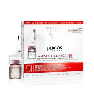 vichy dercos aminexil clinical 5 21x6ml hair loss treatment for women, vichy dercos aminexil clinical 5 packaging, vichy dercos aminexil clinical 5 application process Vichy Dercos Aminexil Clinical-5 - Hair Loss Treatment | 21x0.2 fl oz Vichy Dercos Aminexil Clinical-5 for Women vichy, hair-loss-treatment, aminexil, women-hair-care, scalp-nourishment, clinically-tested, dermatologist-recommended, hair-strengthening, ai-generated, beauty