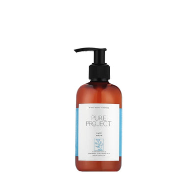 Pure Project Face Cleansing Gel 250ml - Gentle & Effective Facial Cleanser for Sensitive Skin