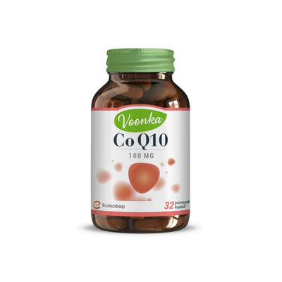 Voonka CoQ-10 100mg Dietary Supplement - 32 Capsules for Antioxidant & Heart Health Support